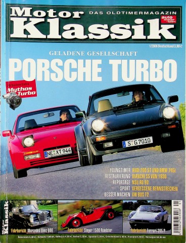 Deckblatt Motor Klassik (01/2006)